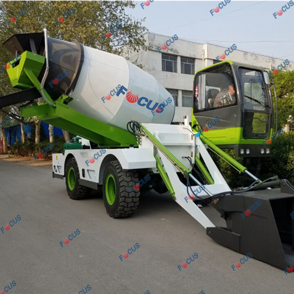 FOCUS Self-loading Concrete Truck Mixer Hitting The Market Pic 1